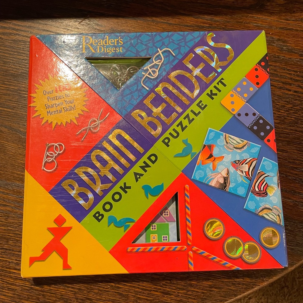 UNOPENED Brain Benders Puzzle Kit - Colorful
